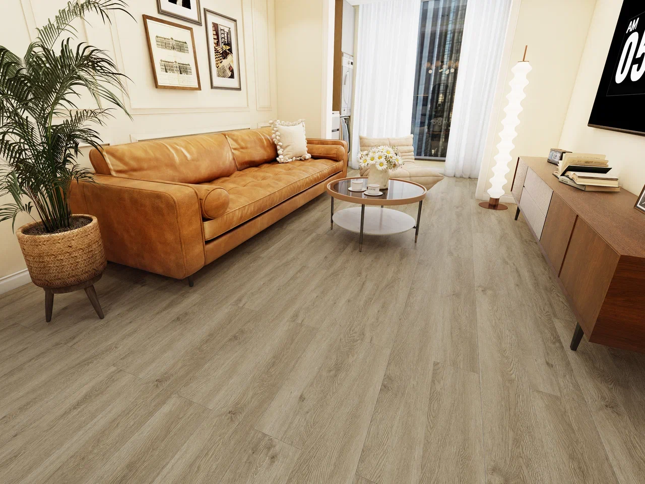 SPC ламинат Icon Floor Black Дуб Лорен BW-33