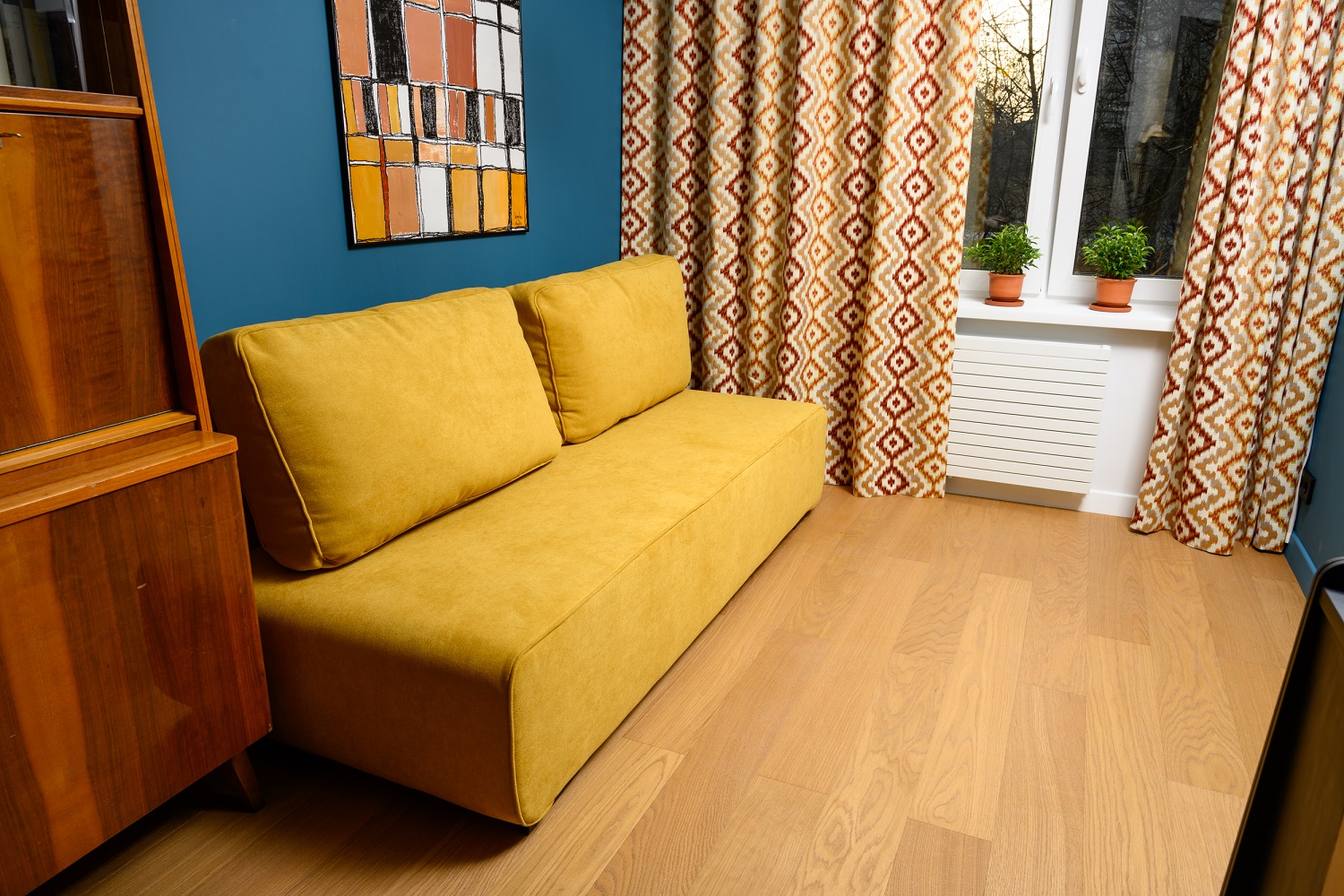 Кварцевый паркет Quartz Parquet Классик Дуб Медовый Раф