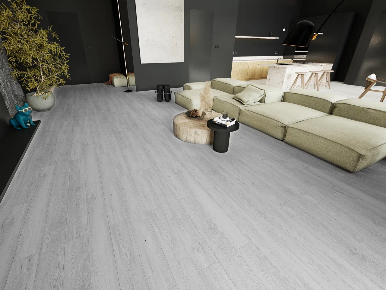 LVT плитка Icon Floor Black LVT Дуб Риччи BLVT-227
