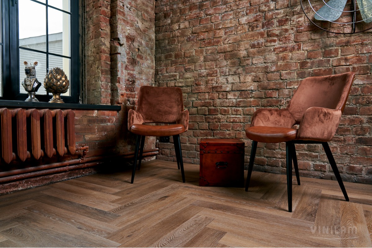 Ламинат Vinilam Parquet Herringbone Венецианский