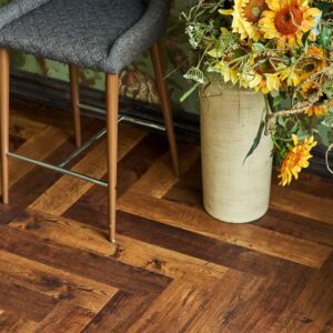 Ламинат Vinilam Parquet Herringbone Glue Парижский