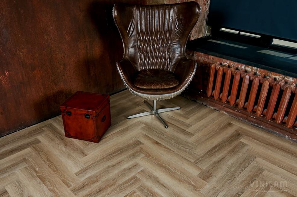 Ламинат Vinilam Parquet Herringbone Glue Классический