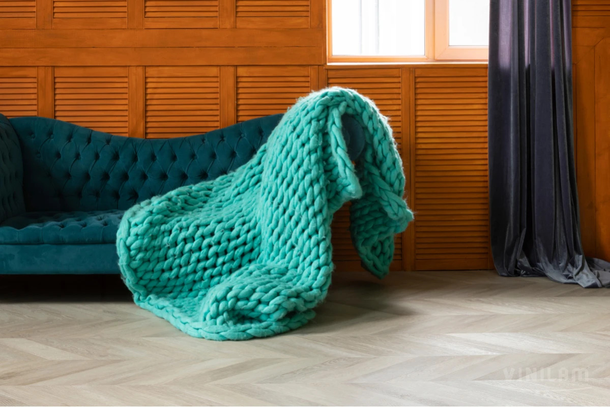 Ламинат Vinilam Parquet Chevron Glue Сезар