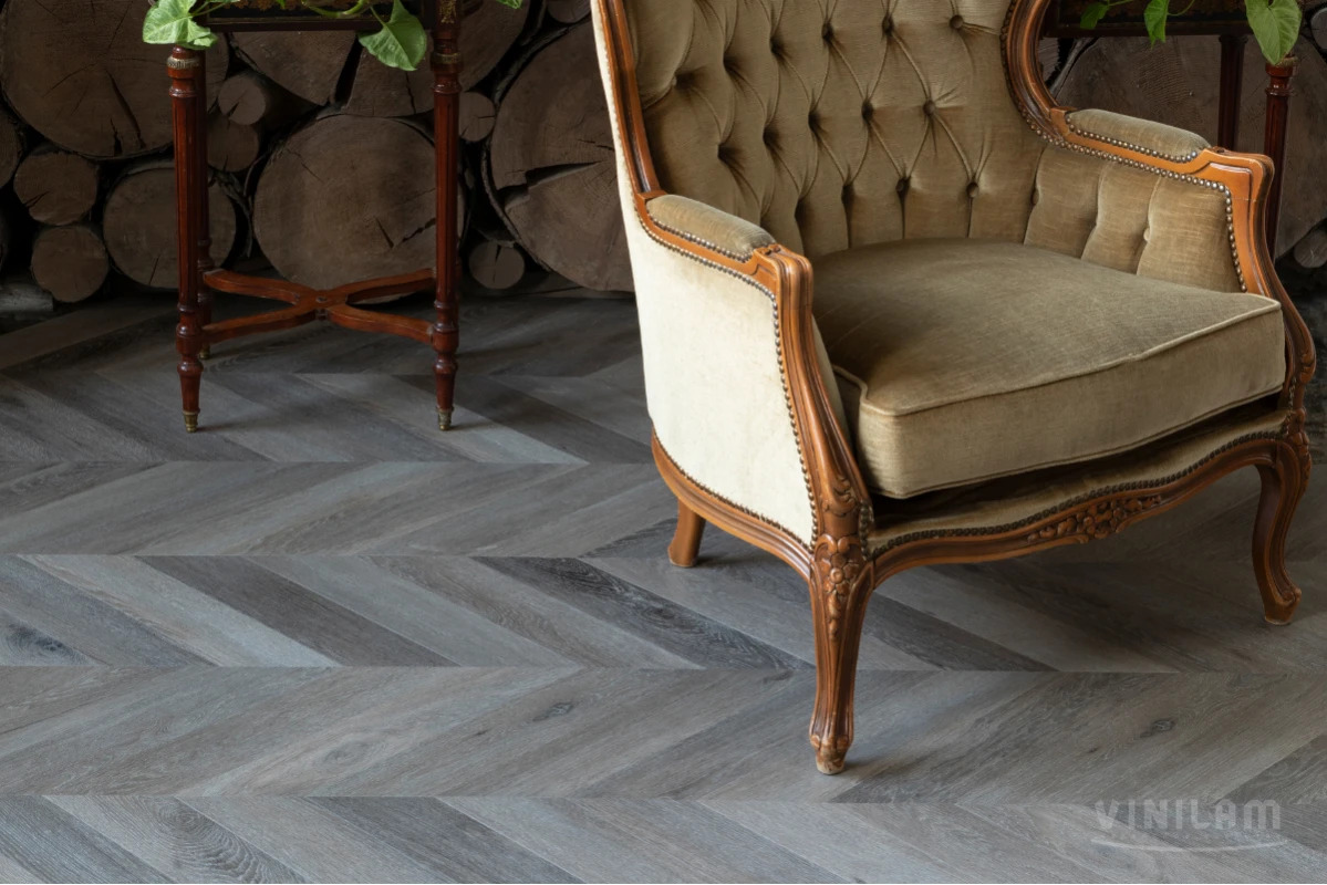 Ламинат Vinilam Parquet Chevron Glue Легран