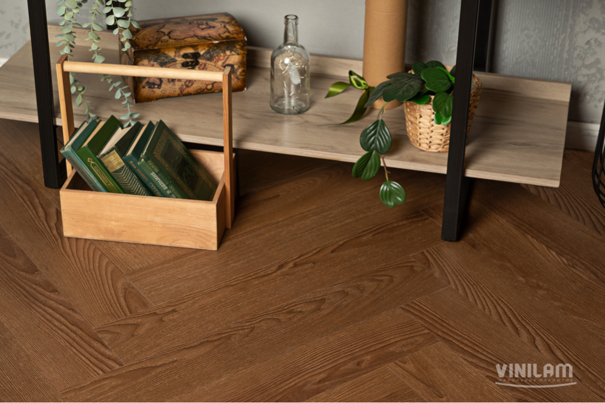 Ламинат Vinilam Parquet Herringbone Венецианский