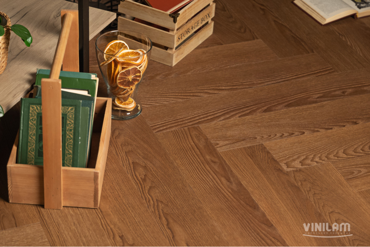Ламинат Vinilam Parquet Herringbone Венецианский