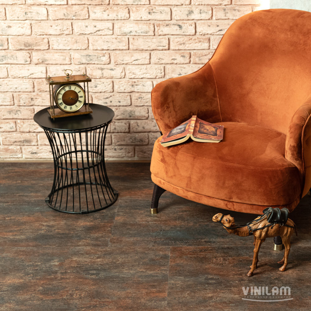 Ламинат Vinilam Ceramo Stone Керамическая Сталь