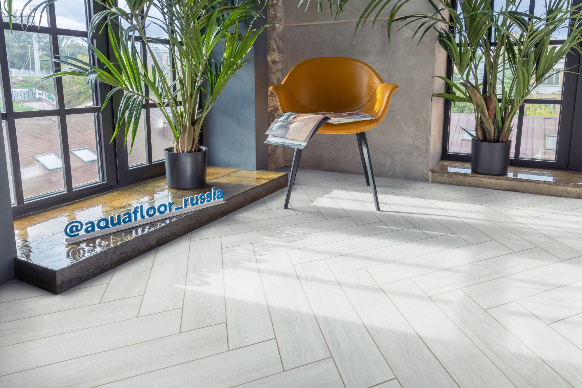 LVT ламинат Aquafloor Parquet Glue AF2501PG